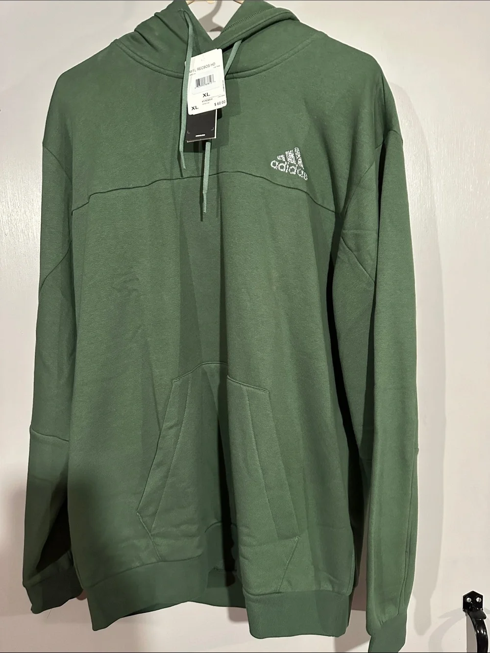 adidas Men's Crewneck Sweatshirt in Olive Green